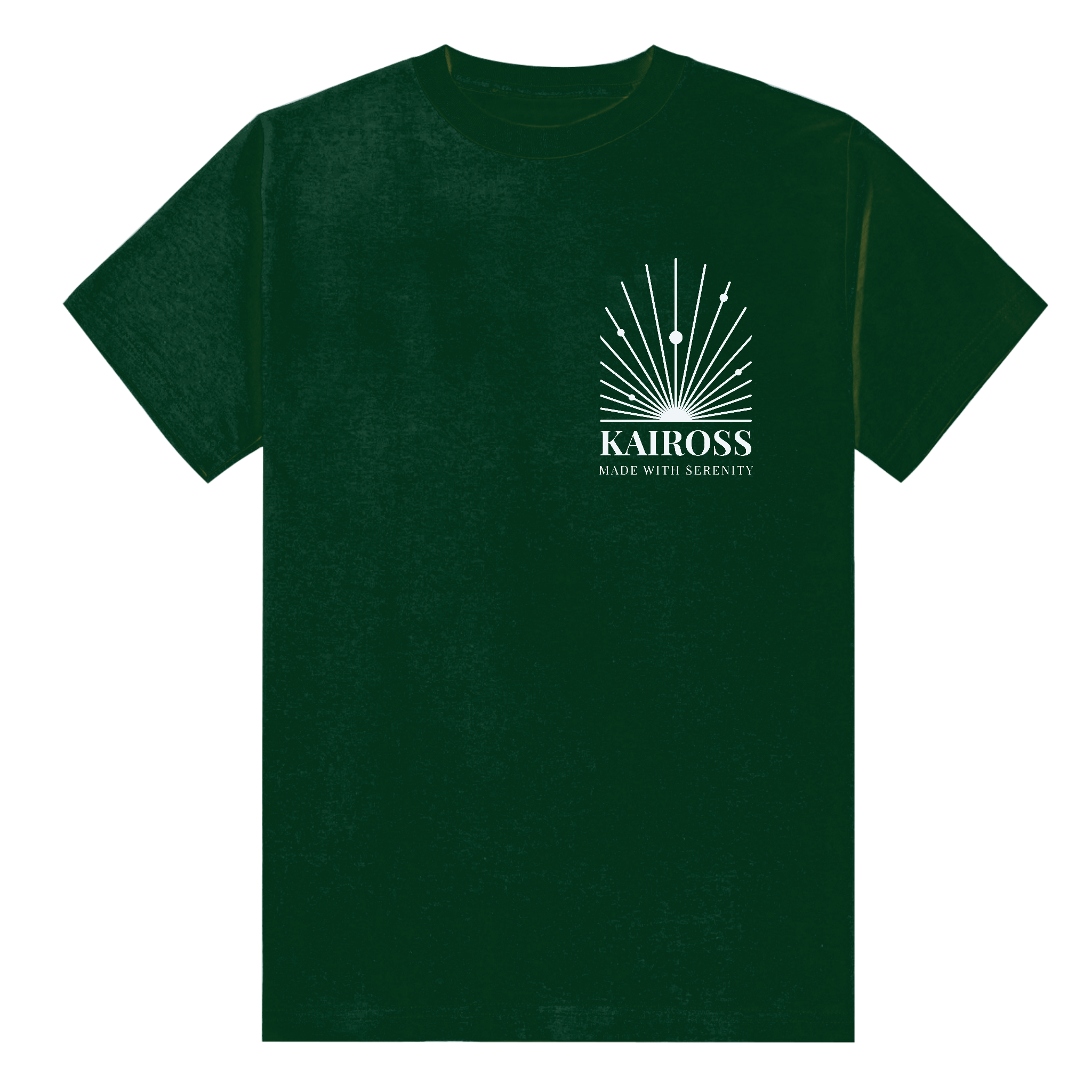 Forest green martini t-shirt