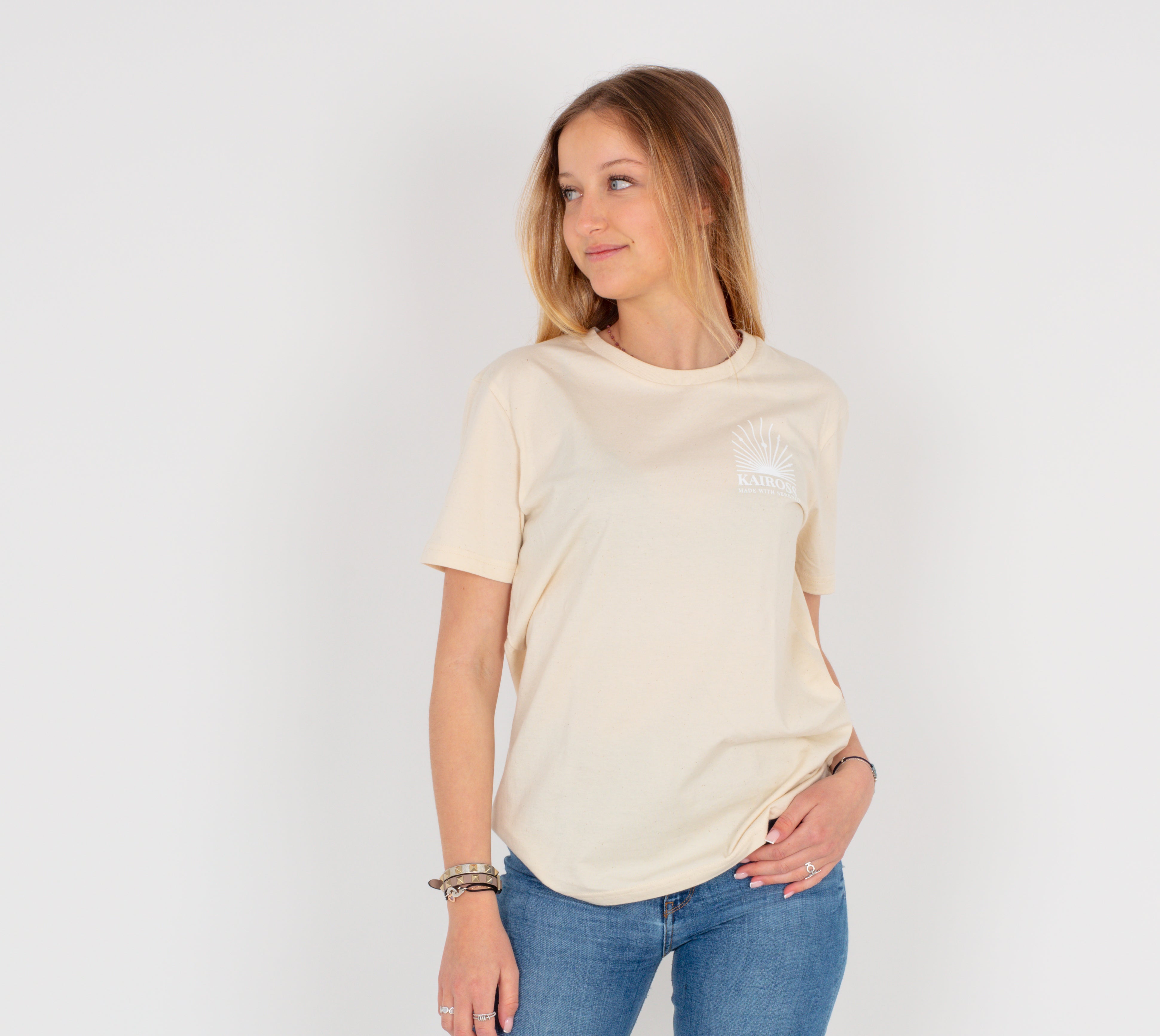 Beige martini t-shirt